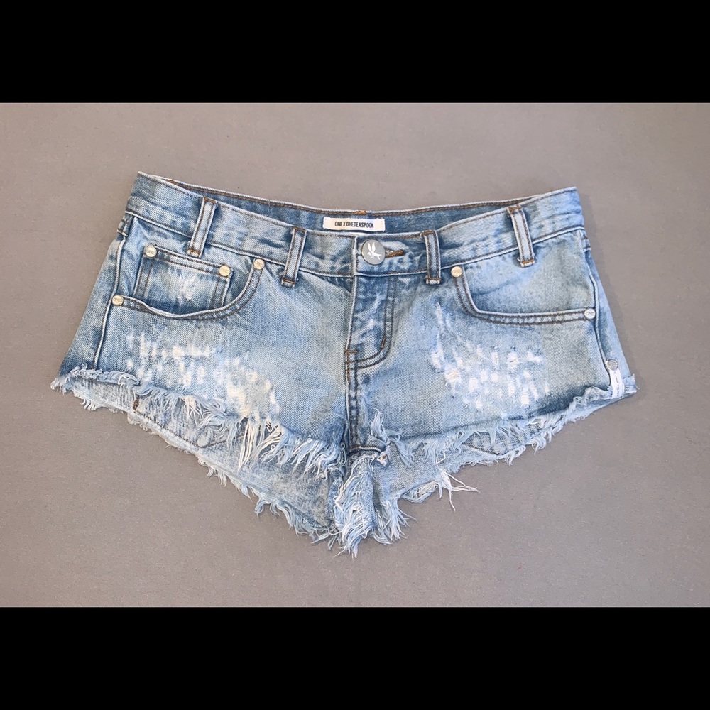 One Teaspoon Denim Shorts